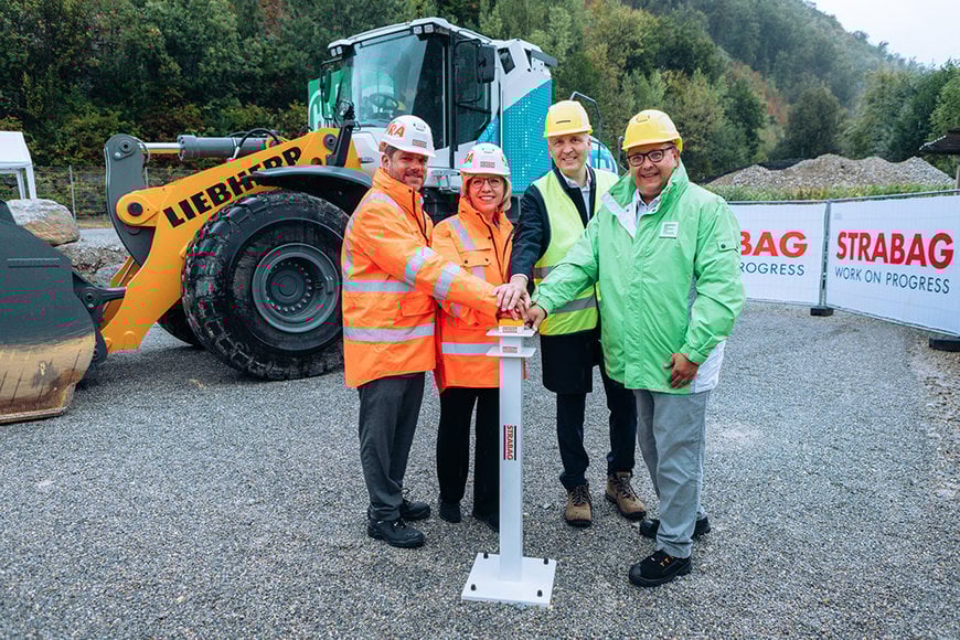 STRABAG AND LIEBHERR TEST HYDROGEN-POWERED WHEEL LOADER IN GRATKORN QUARRY